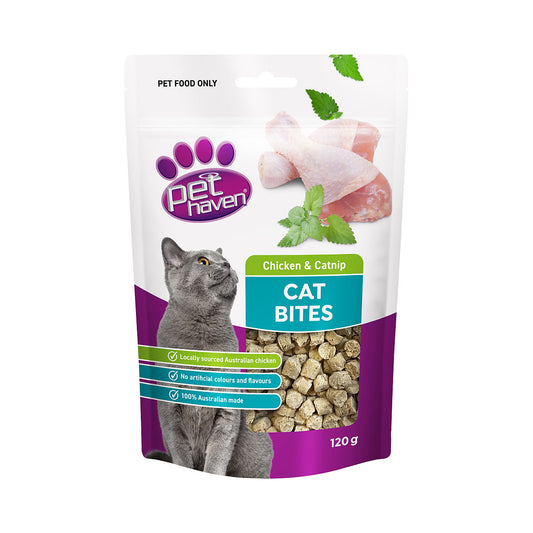 Pet Haven Chicken & Catnip 120g