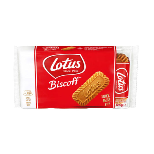 Lotus Biscoff 124g 8x2pk