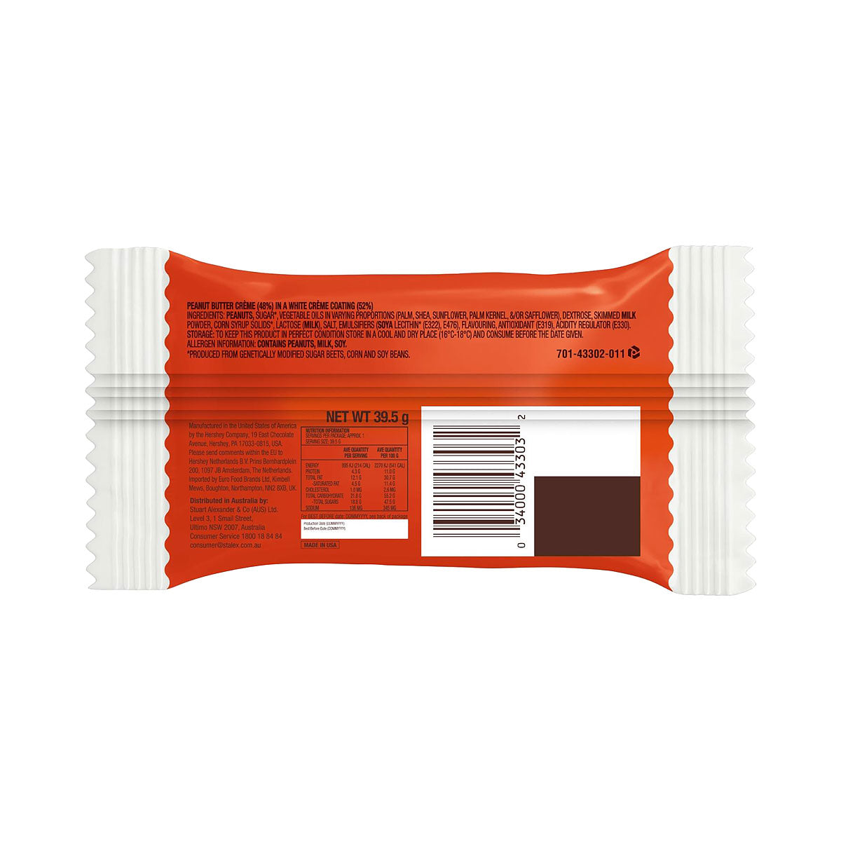 Reese's Peanut Butter Cup White 2 pk 39g