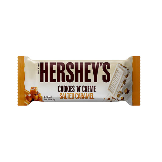 Hershey's Cookies & Cream Salted Caramel Bar 38g