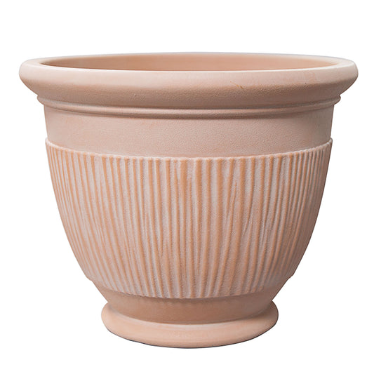 Resin Effortless Planter Terracotta 35.5x28.2cm