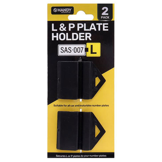 Handy Auto L & P Plate Holder 2pk