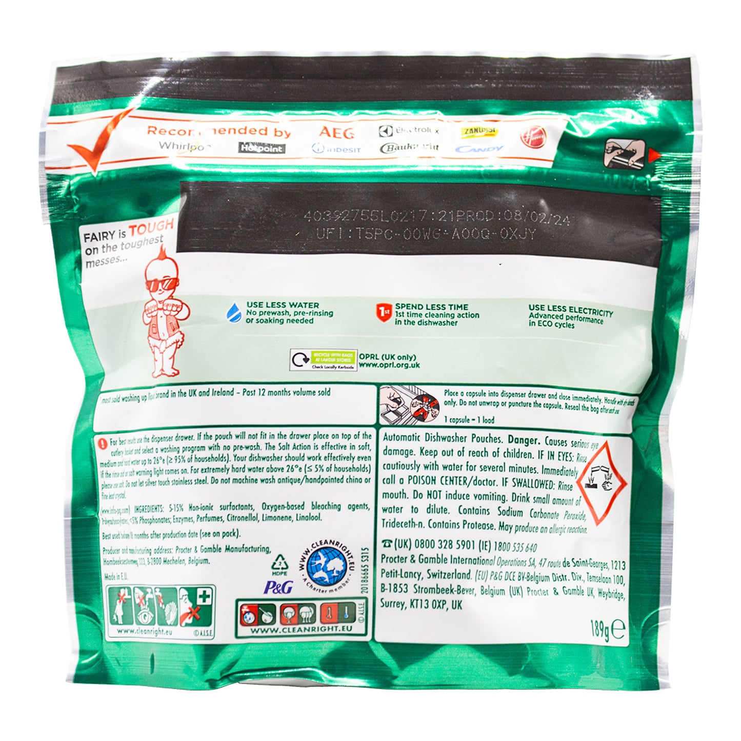 Fairy Caps All In 1 Regular 14pk