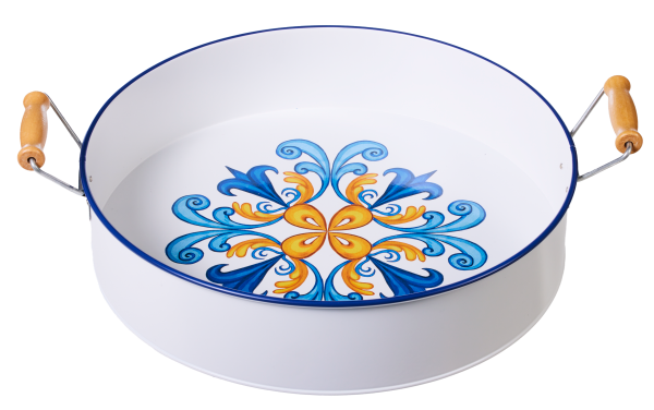 Porto Tile Metal Tray