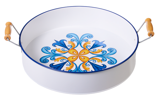 Porto Tile Metal Tray