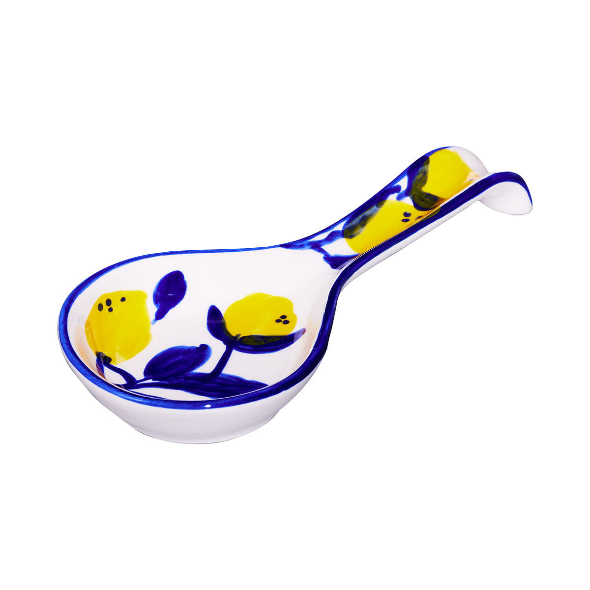 Painted Lemons Spoon Rest