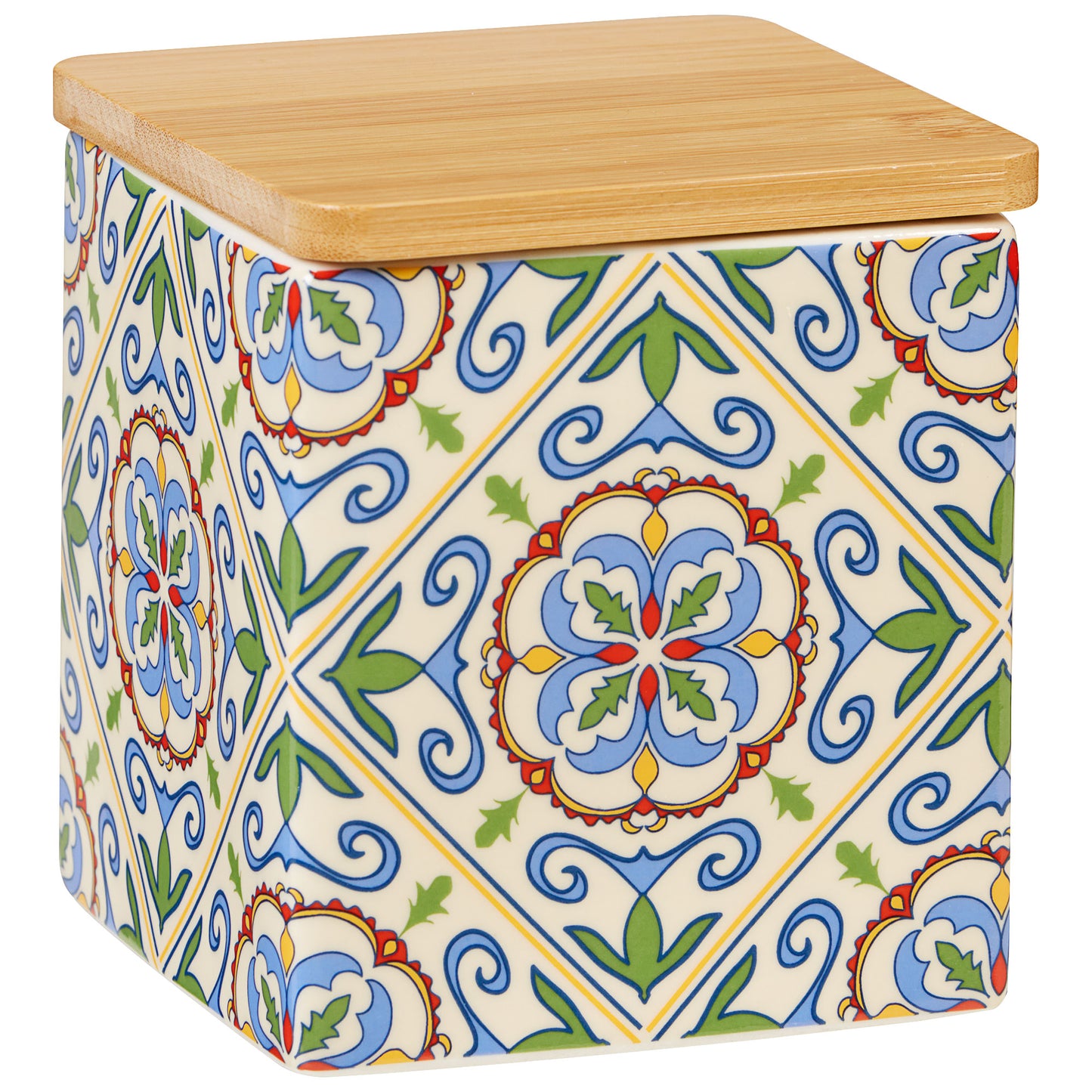 Porto Tile Square Canister Assorted