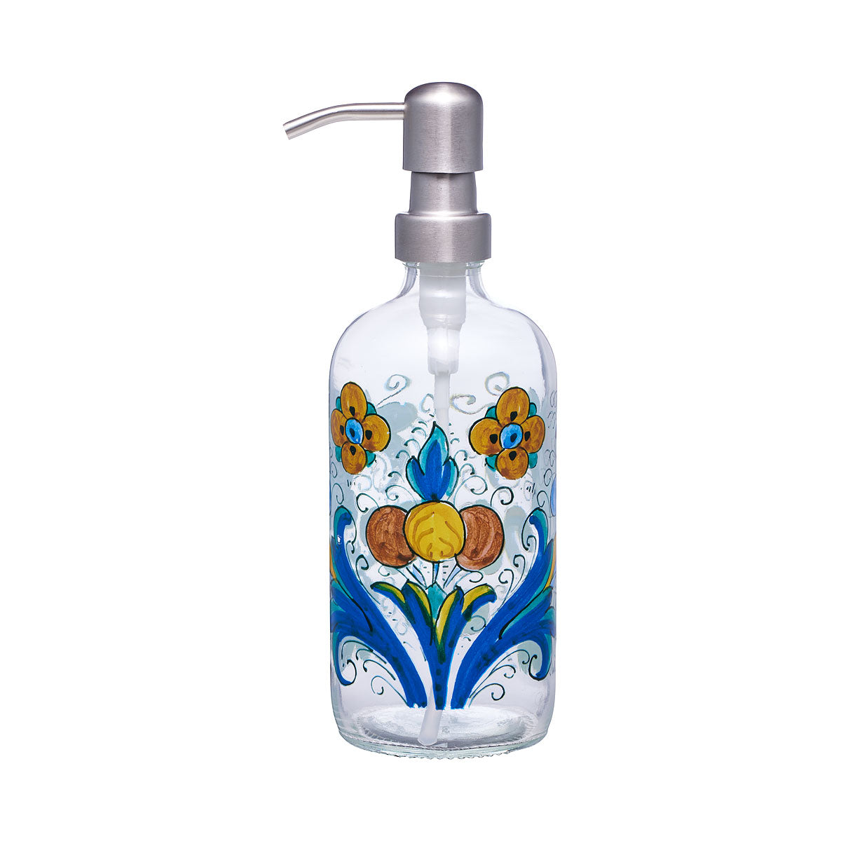 Porto Glass Soap Dispenser 500mL Assorted