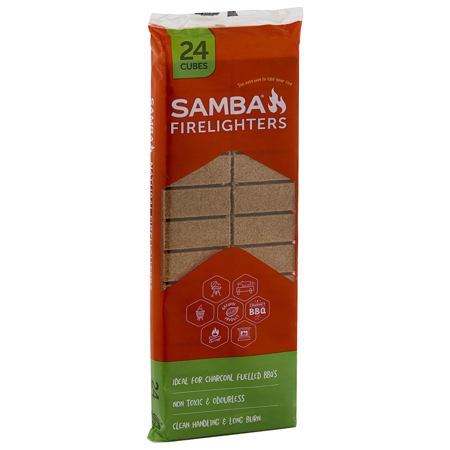 Samba Firelighter Long Burn Time 24pk