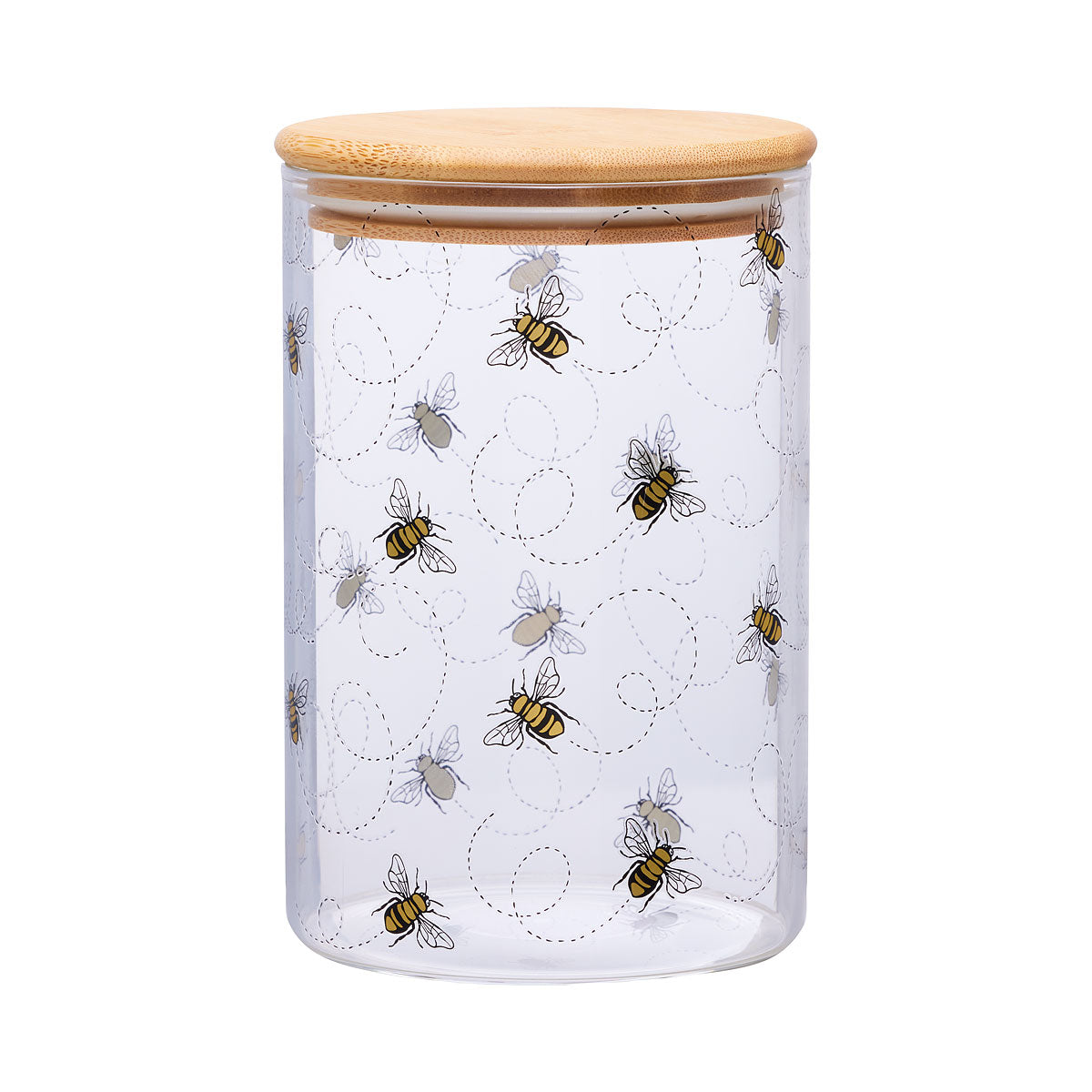 Bistro Bee Glass Canister Assorted