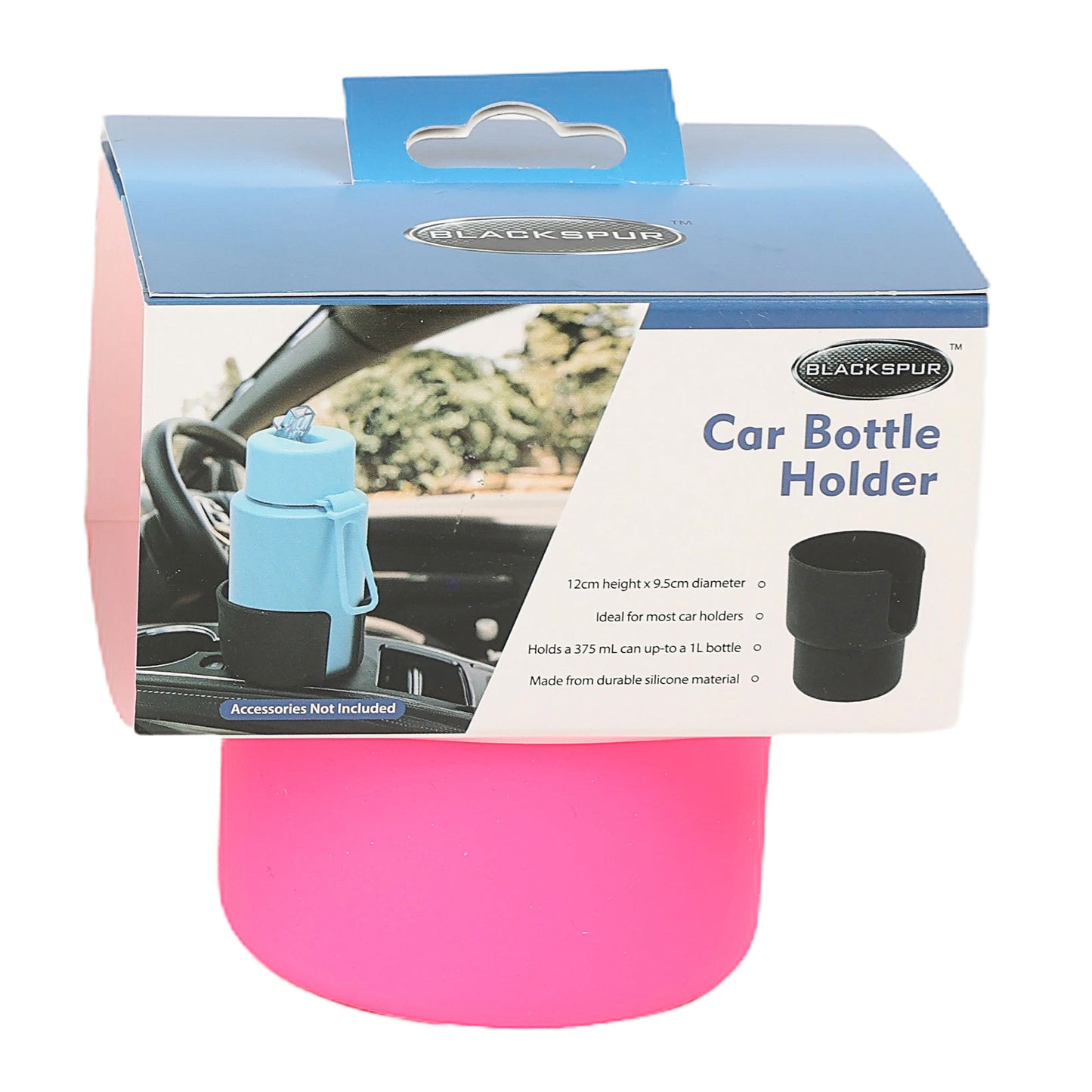 Blackspur Car Bottle Holder Assorted