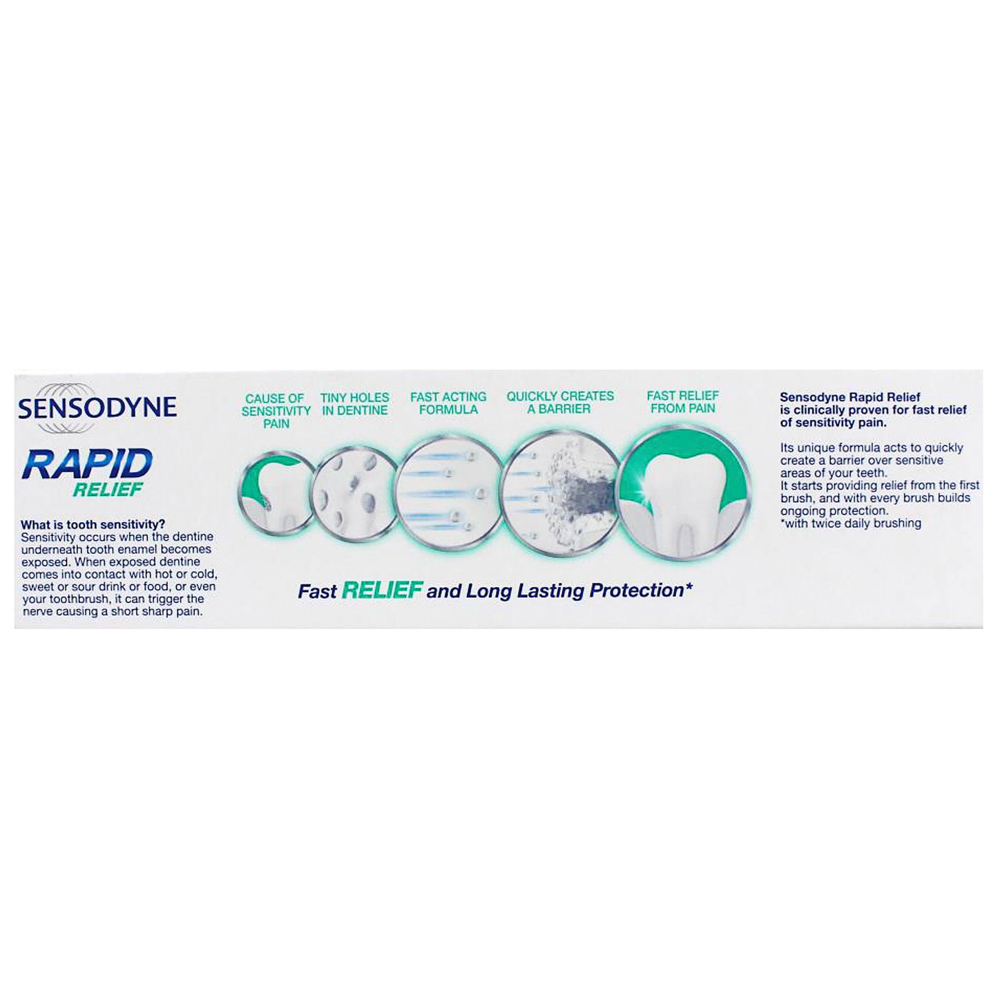 Sensodyne Toothpaste Rapid Relief 100g