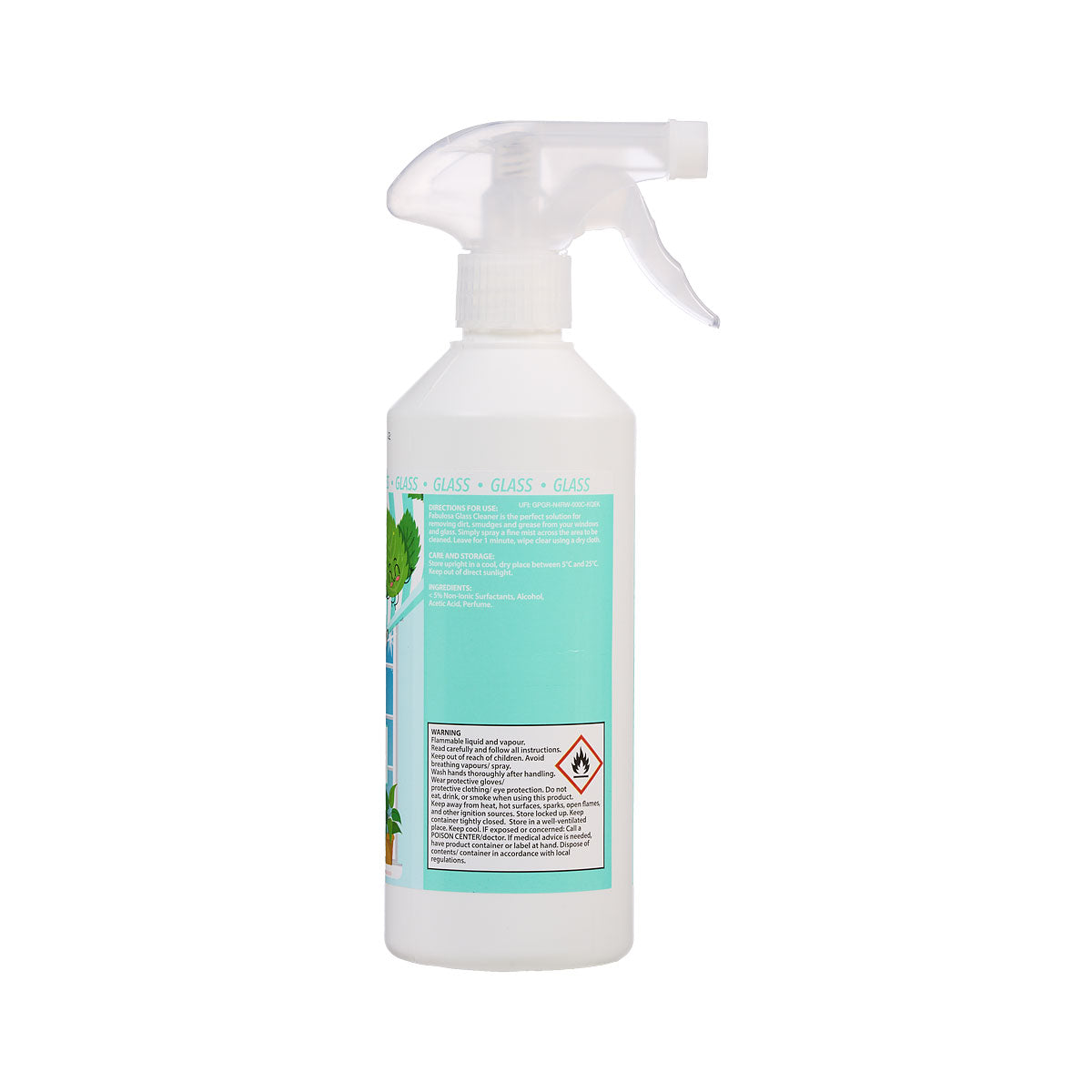 Fabulosa Glass Cleaner Spray Mint 500mL