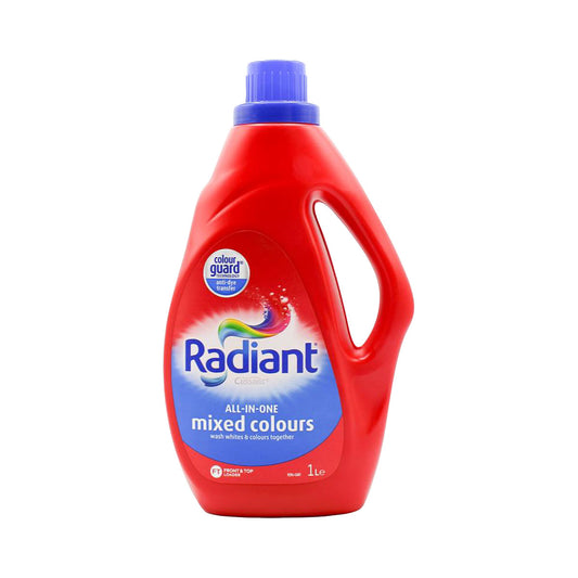 Radiant Laundry Liquid All In One Mixed Colours 1L