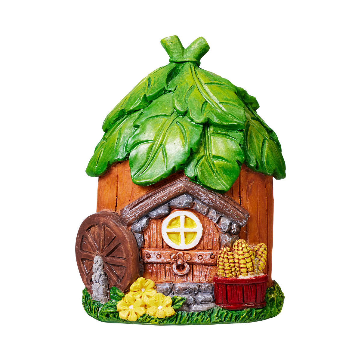Polyresin Garden House Décor 10cm Assorted