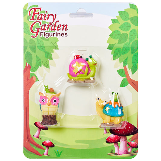 Polyresin Candy Mini Figurine Décor Assorted