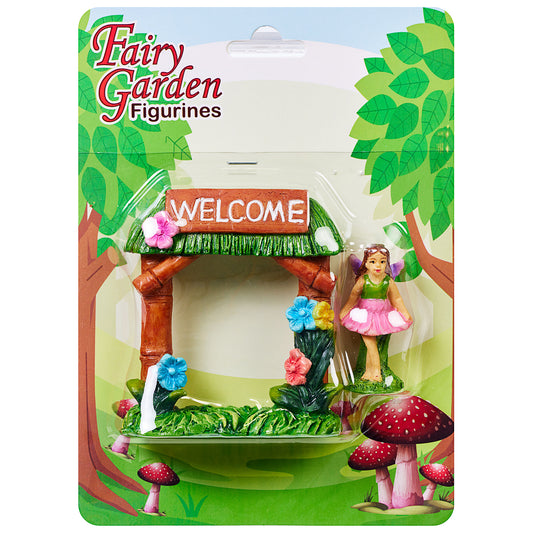 Polyresin Garden Mini Décor Assorted