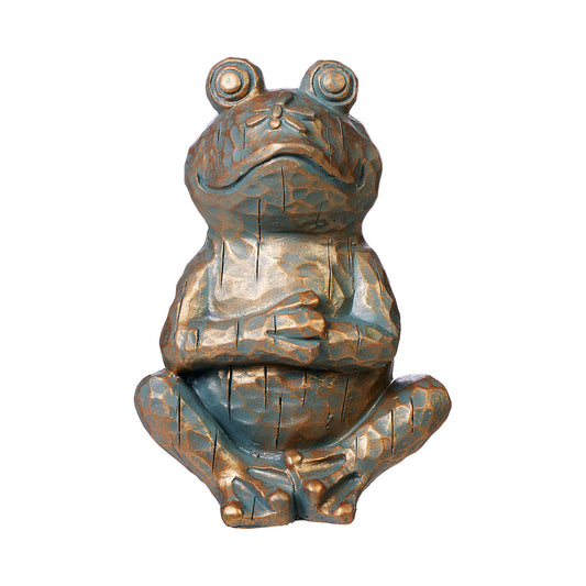 Cement Frog Decor Assorted 8.5cm