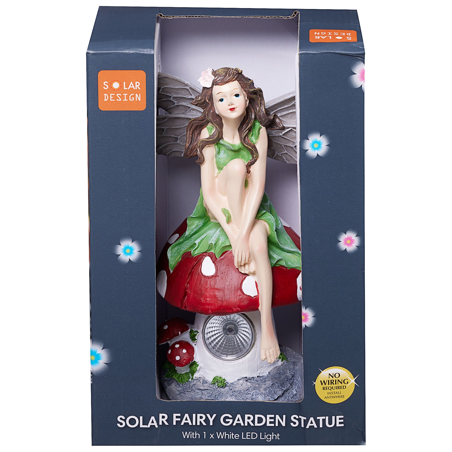 Solar Fairy Garden Statue