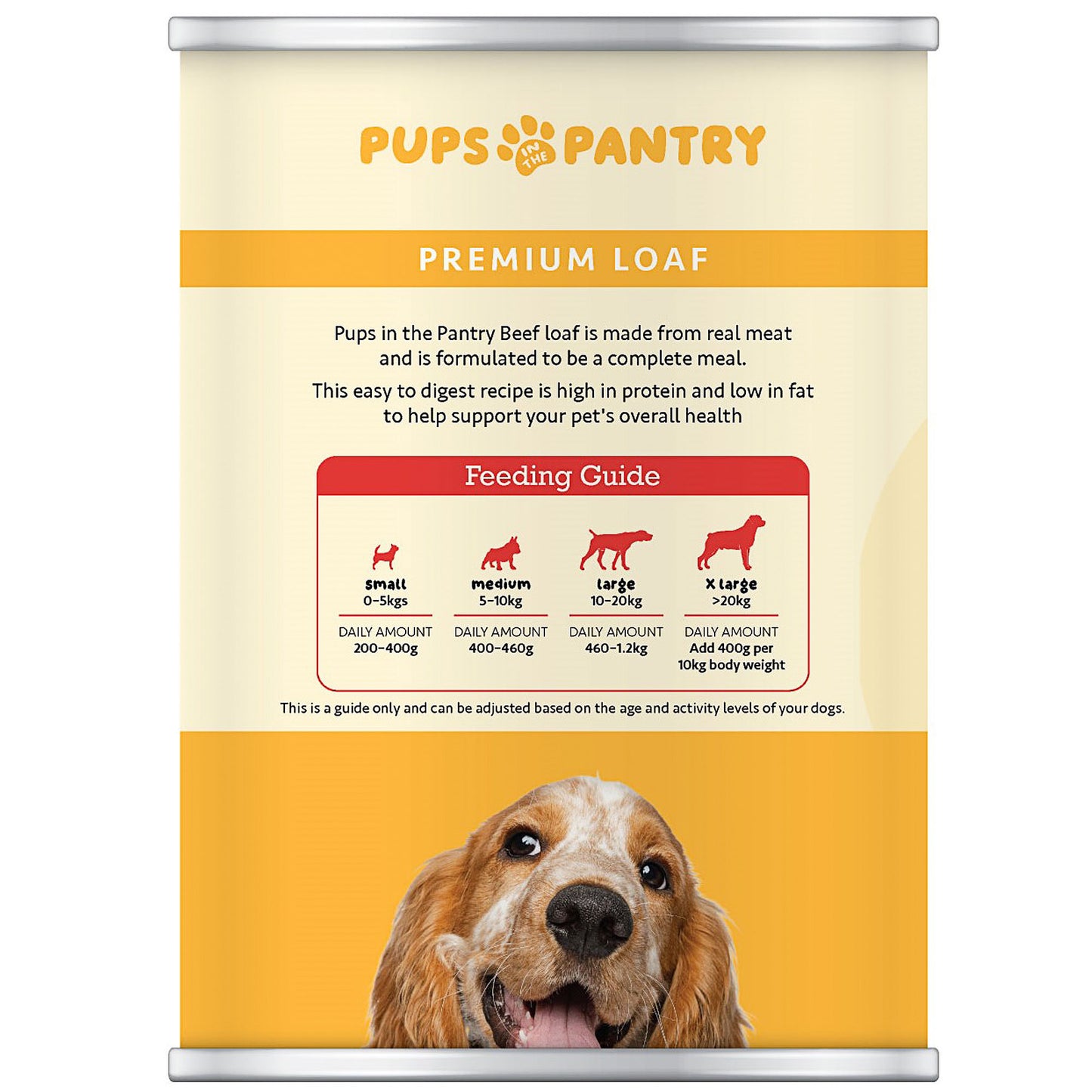 Pups In The Pantry Loaf Beef 400g