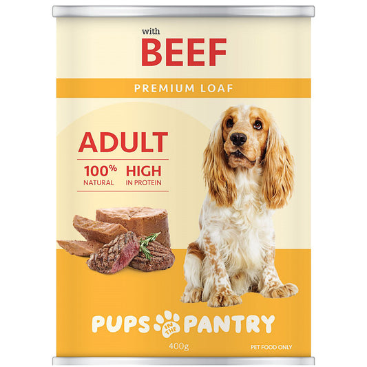 Pups In The Pantry Loaf Beef 400g