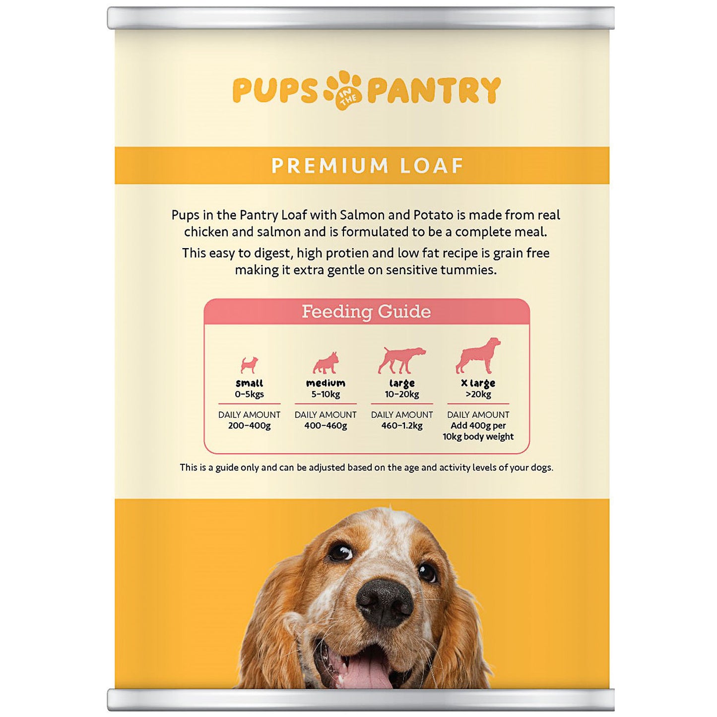 Pups In The Pantry Loaf Salmon Pot 400g