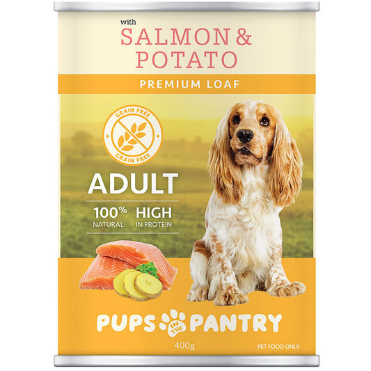 Pups In The Pantry Loaf Salmon Pot 400g