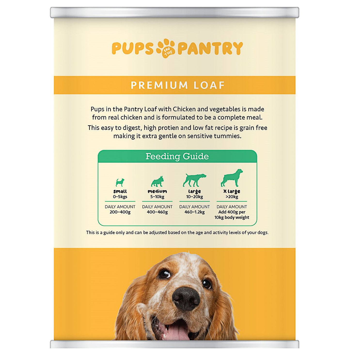 Pups In The Pantry Loaf Chicken & Veg 400g