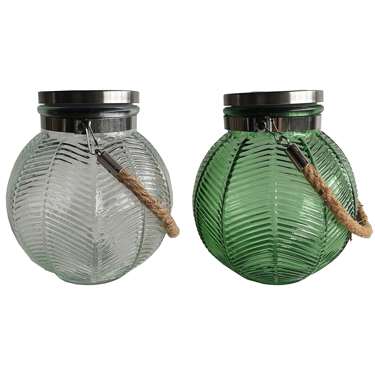 Solar Glass Lantern Assorted