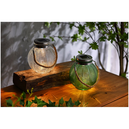 Solar Glass Lantern Assorted