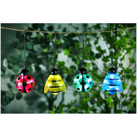 Multi Functional Solar Garden Bugs Bee/Ladybug