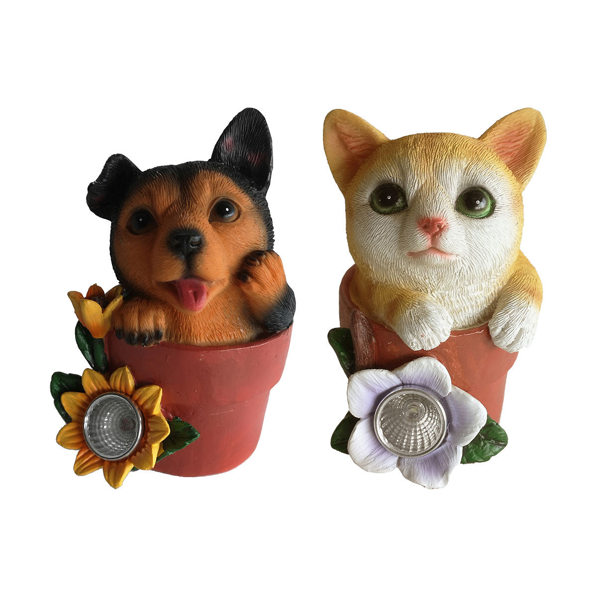 Solar Animals In Pot Assorted