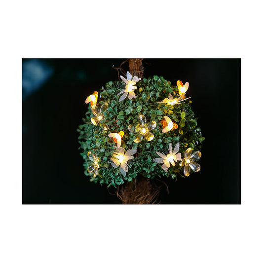 Solar String Light With Insect 12pk