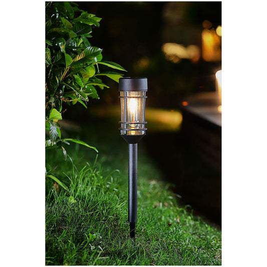 Solar Path Light With Filament LED