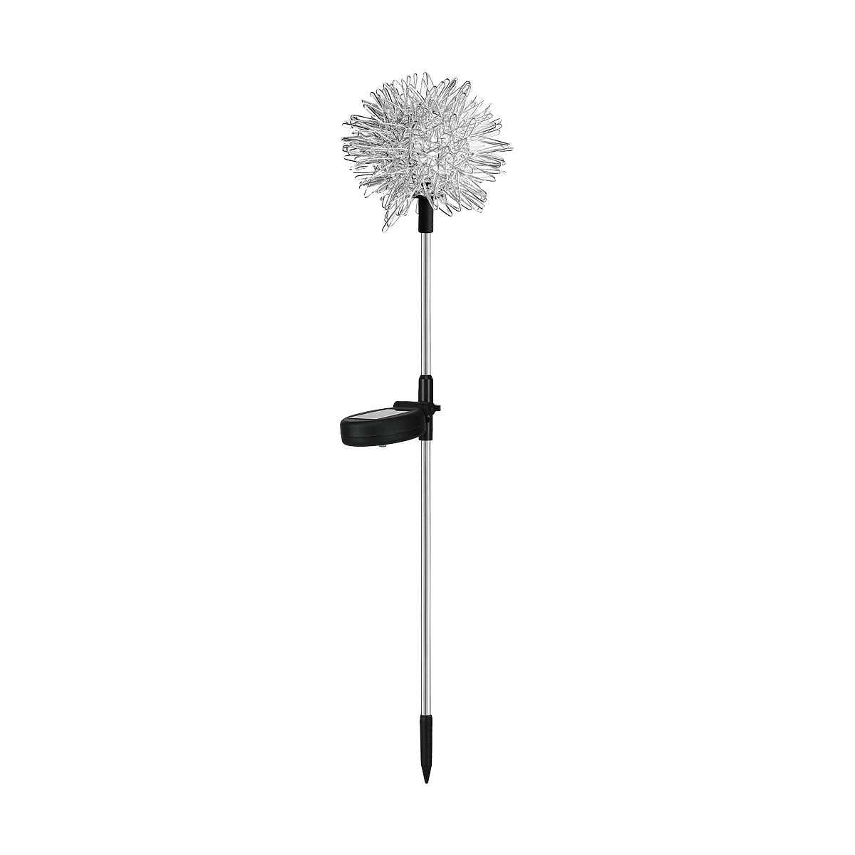 Solar Metal Wired Flower Stake