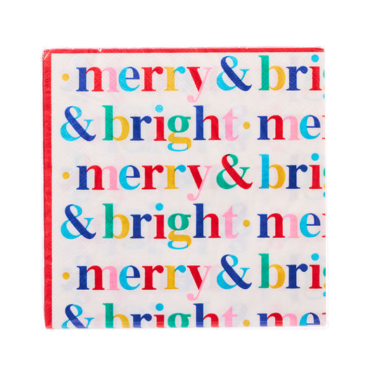 Christmas Lunch Napkin 20pk Assorted