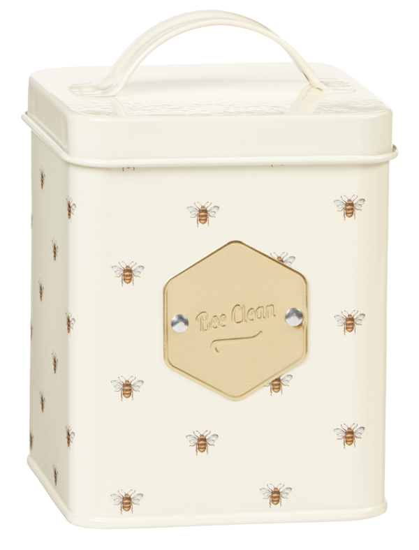 Bee Clean Laundry Storage Tin