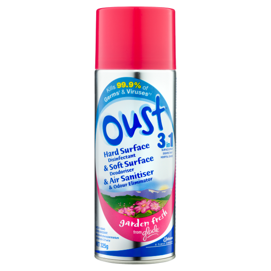 Oust 3 in1 Disinfectant Spray Garden 325g