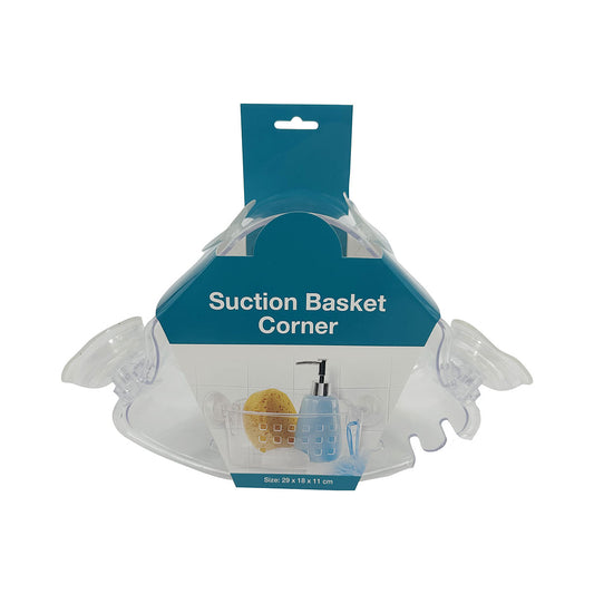 Suction Basket Corner Clear