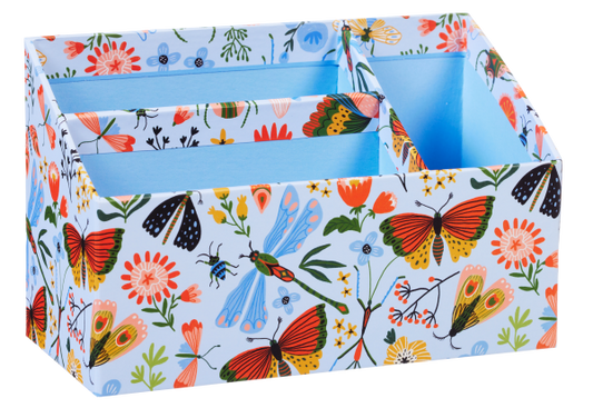 Desk Organiser Paper Garden Print