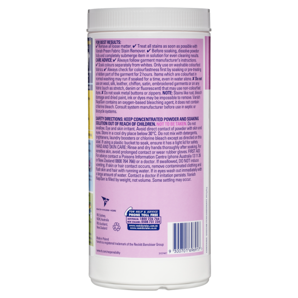 Vanish Oxi Action Crystal White 2kg