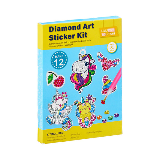 Diamond Painting Kit Dinosaur 12pc