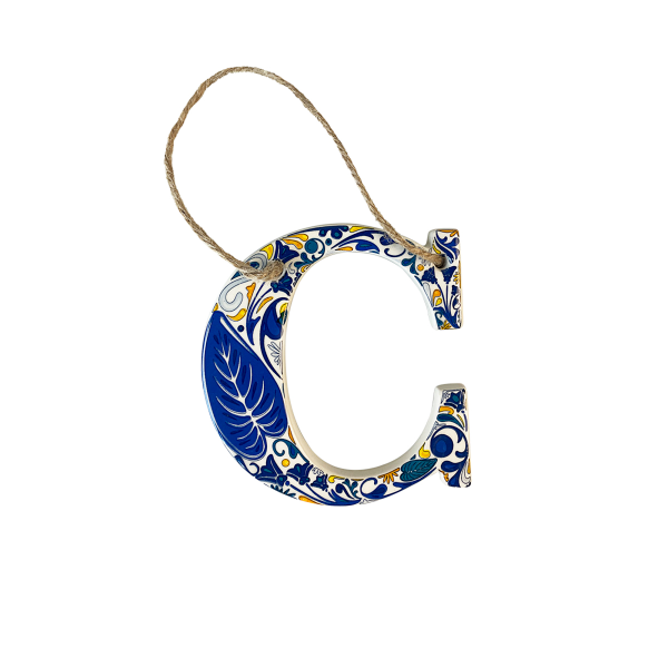 Hanging Ceramic Letter Assorted