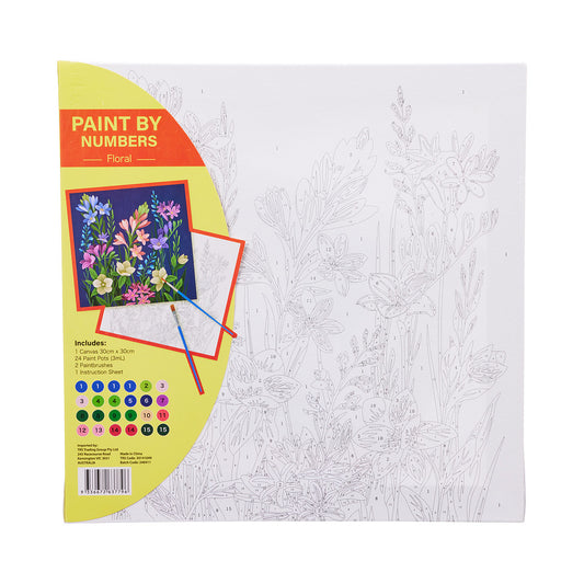 Paint By Number Garden 30x30cm Assorted