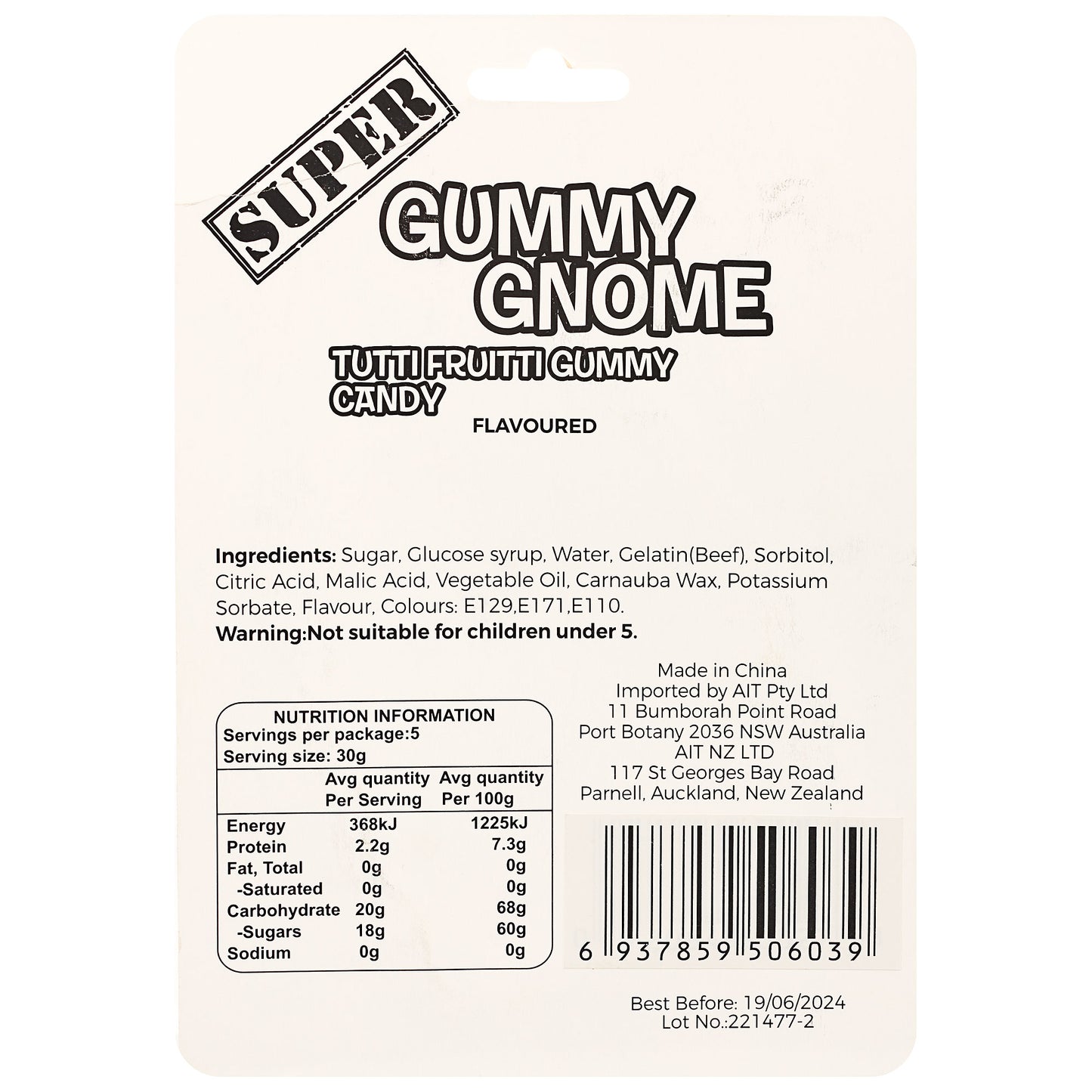 Gummy Gnome 150g