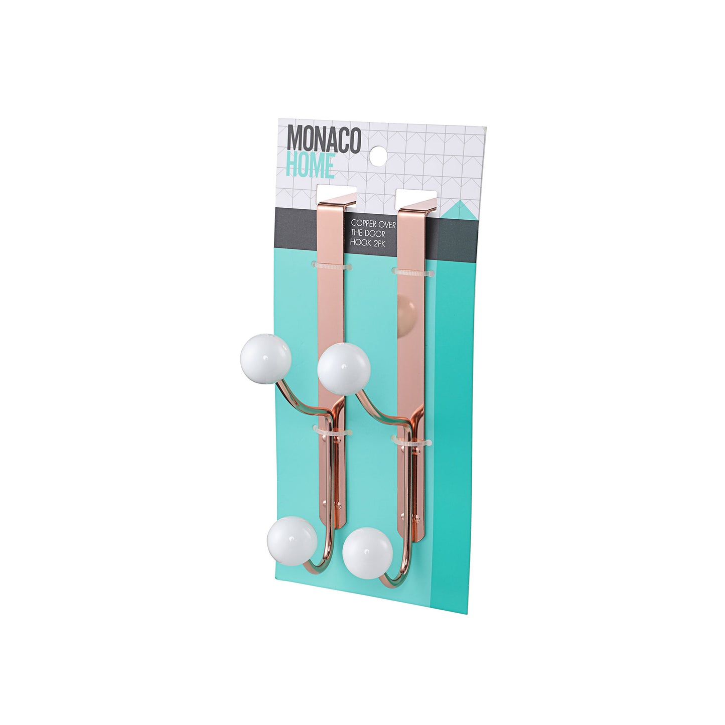 Copper Hanger Over The Door Hook 2pk