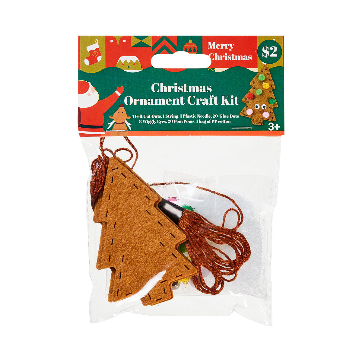 Christmas Felt Sew & Stuff Assorted