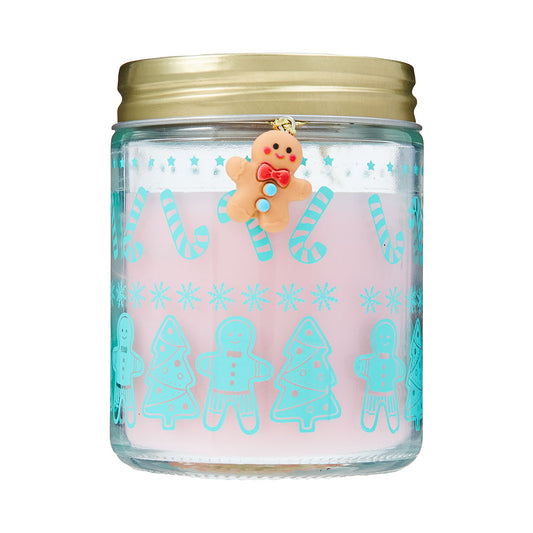 Christmas Gingerbread/Candy Cane Trinket Candle