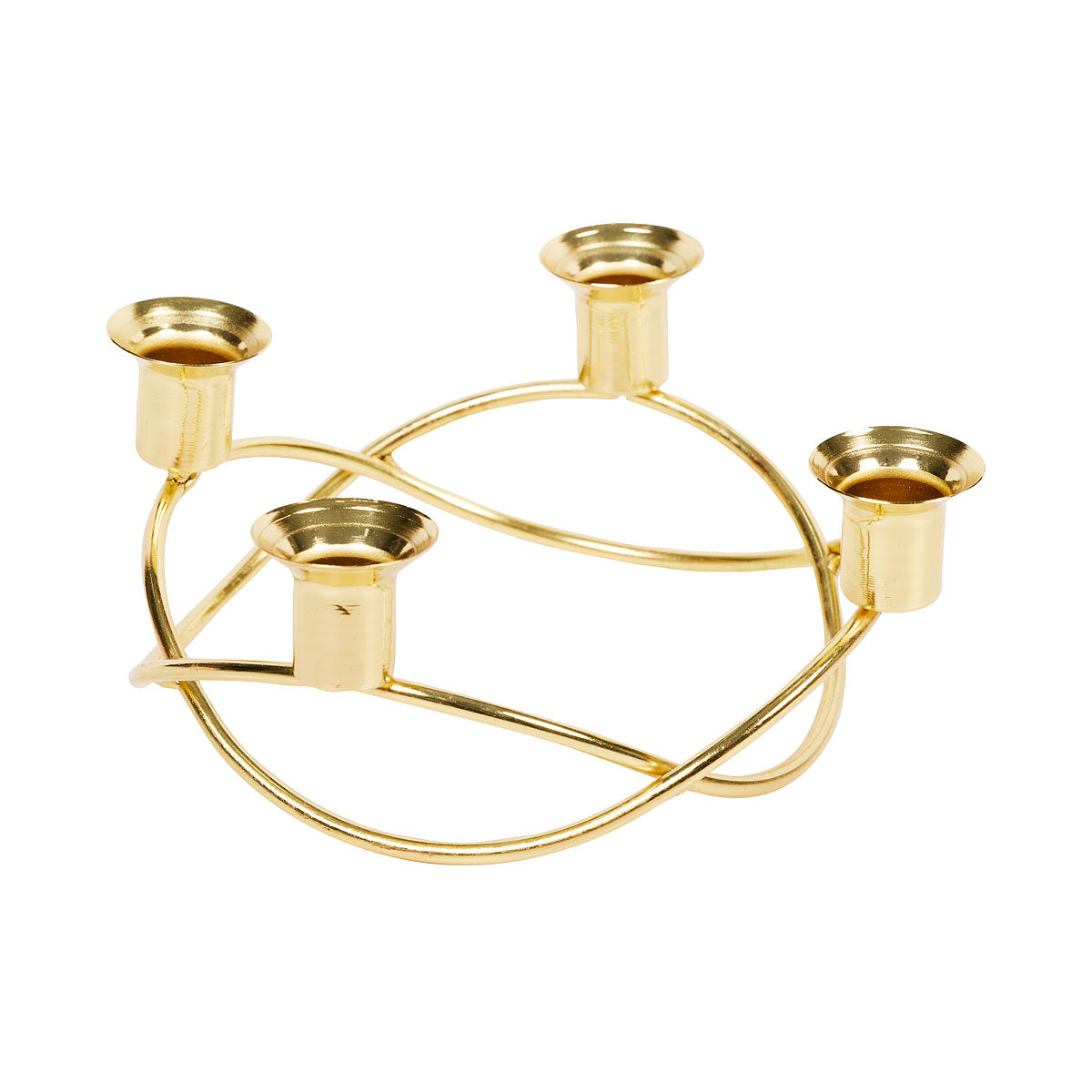 4-Candle Holder Gold/Silver