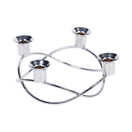4-Candle Holder Gold/Silver